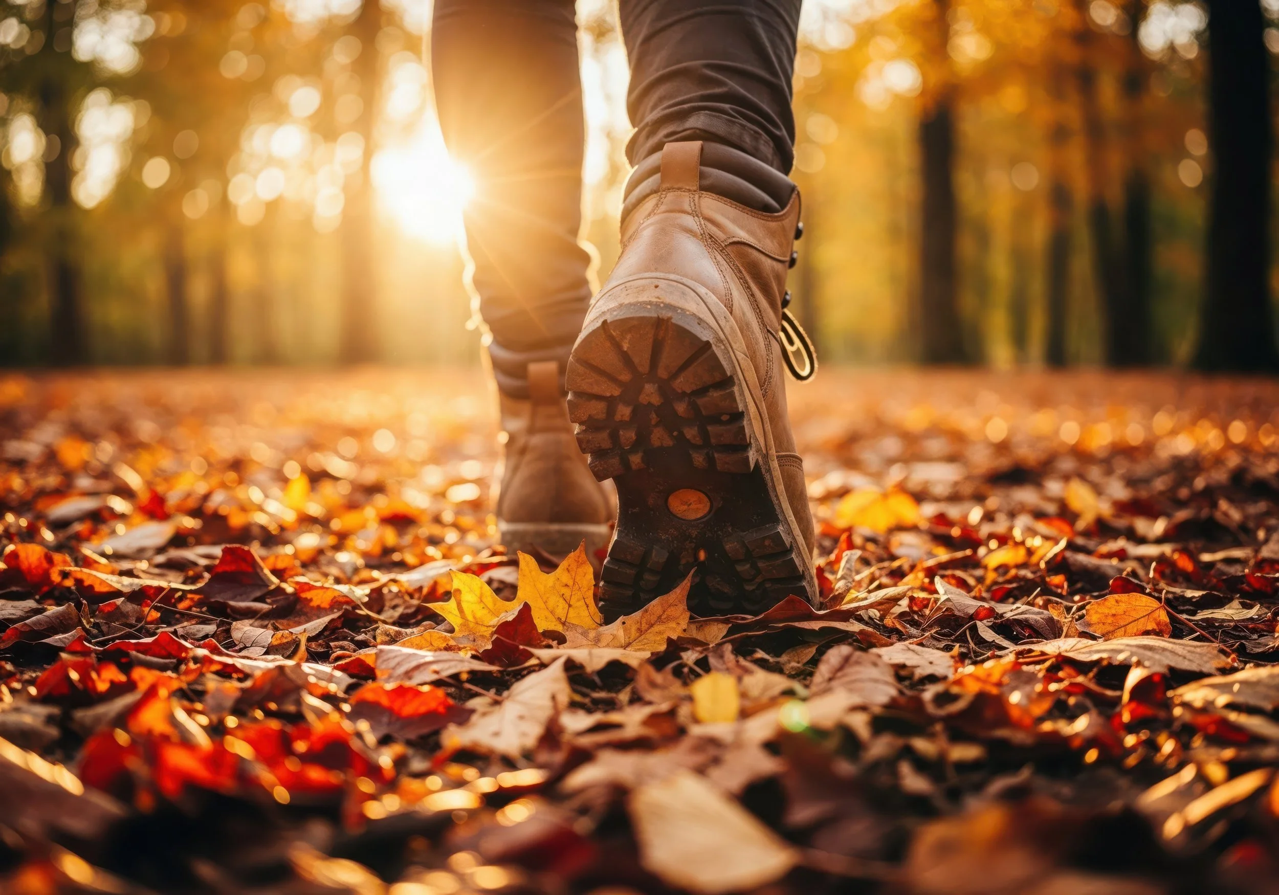 Fall weather shoe prep
