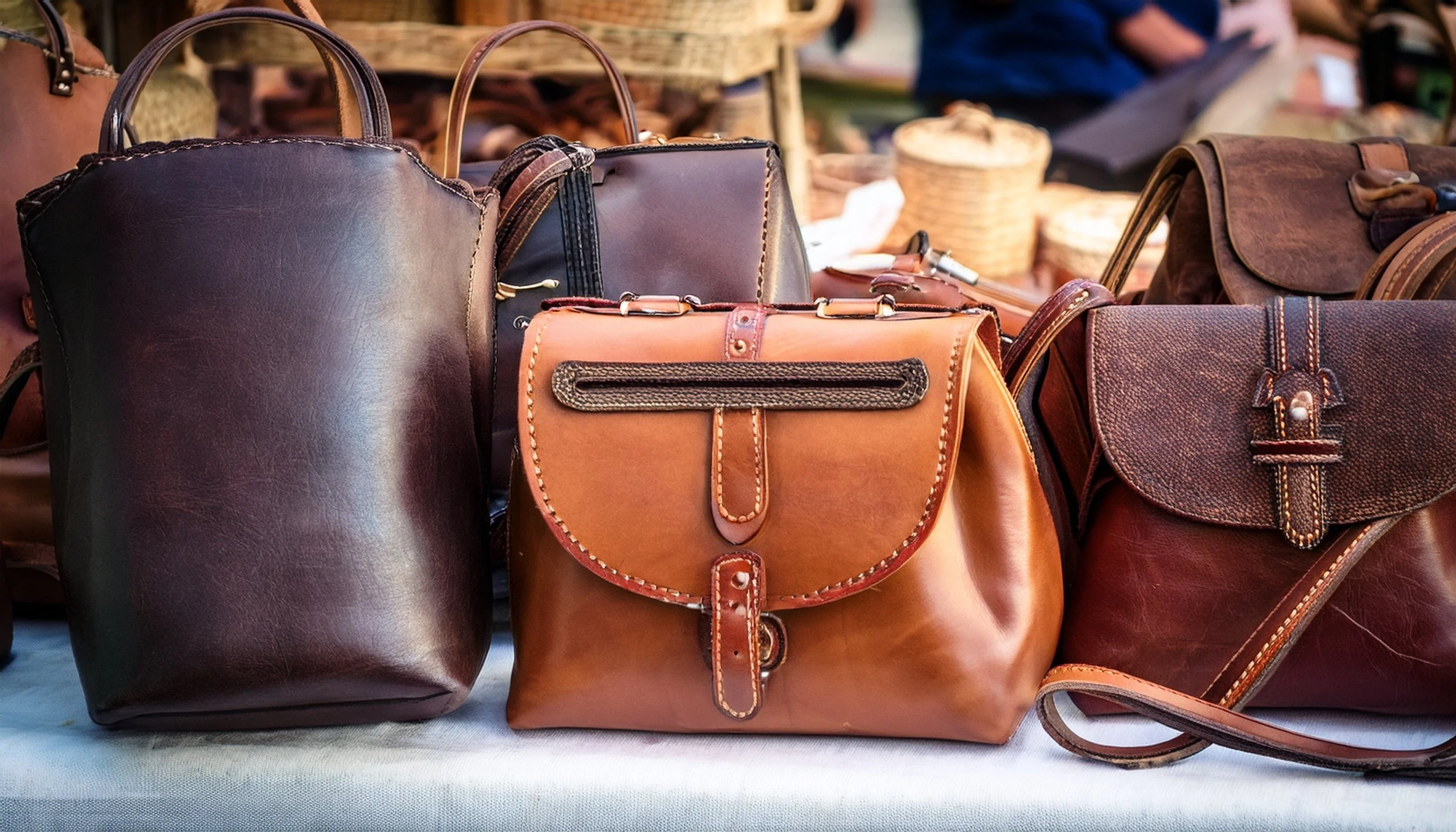 Leather strap repair for purse and handbag restoration