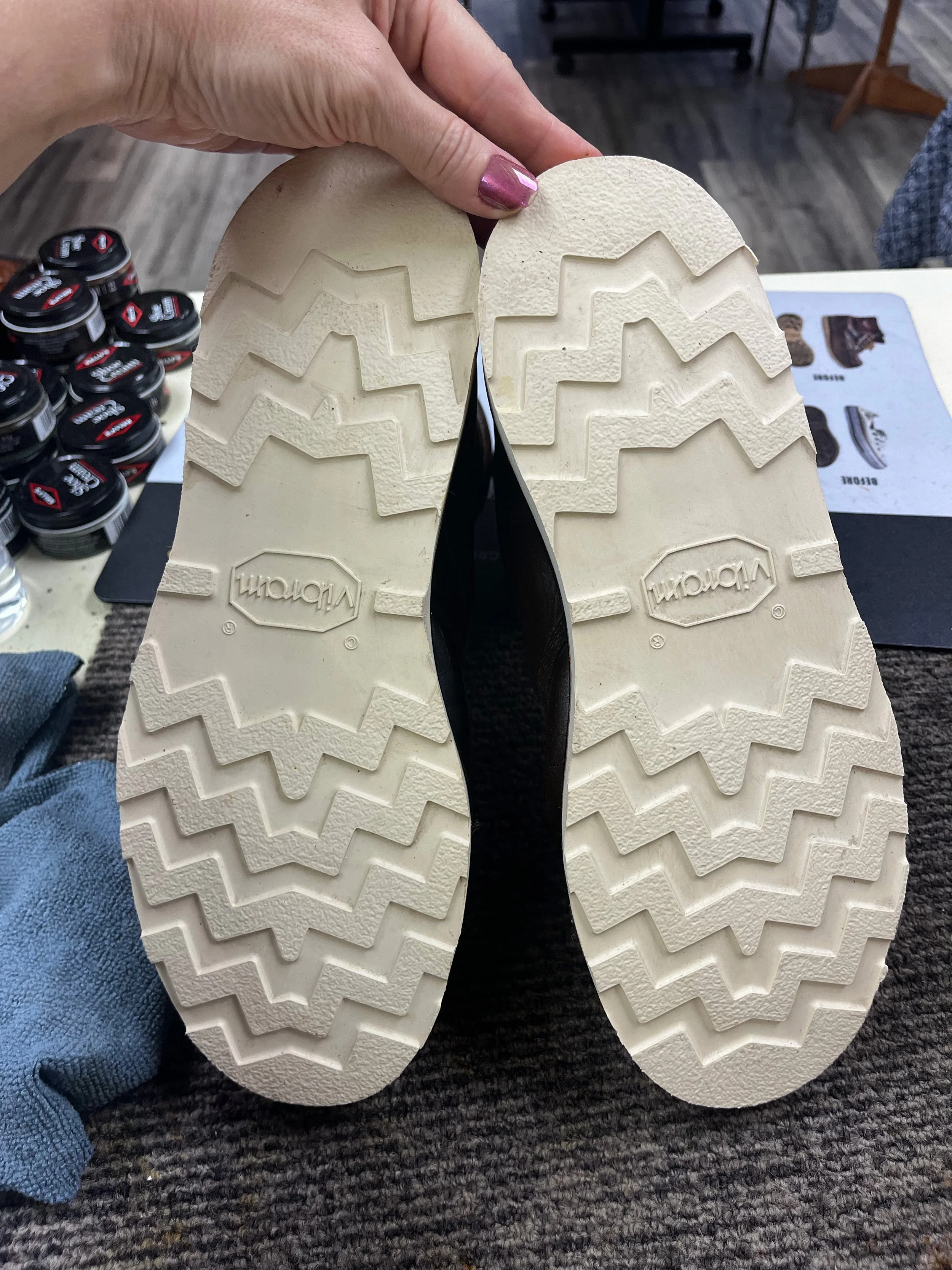 work boot repair after