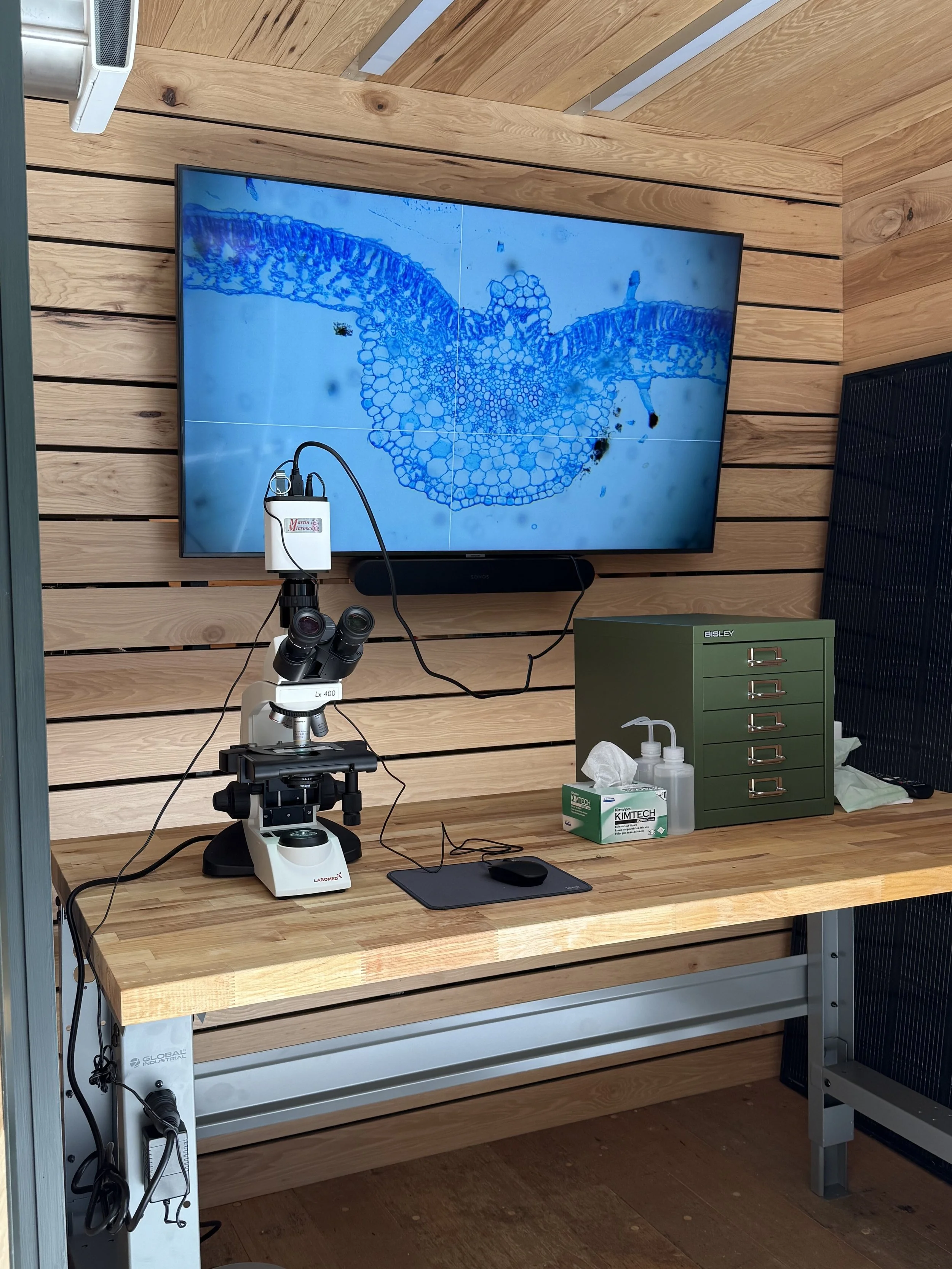 Microscope Lab &amp; Storage Unit