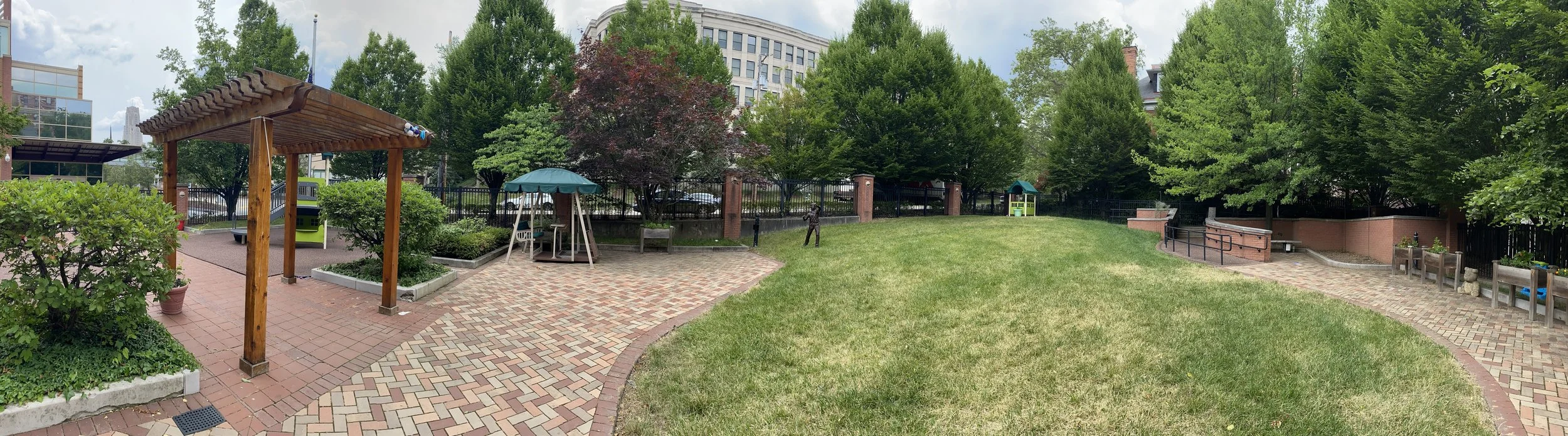 Children's Garden prior to renovation