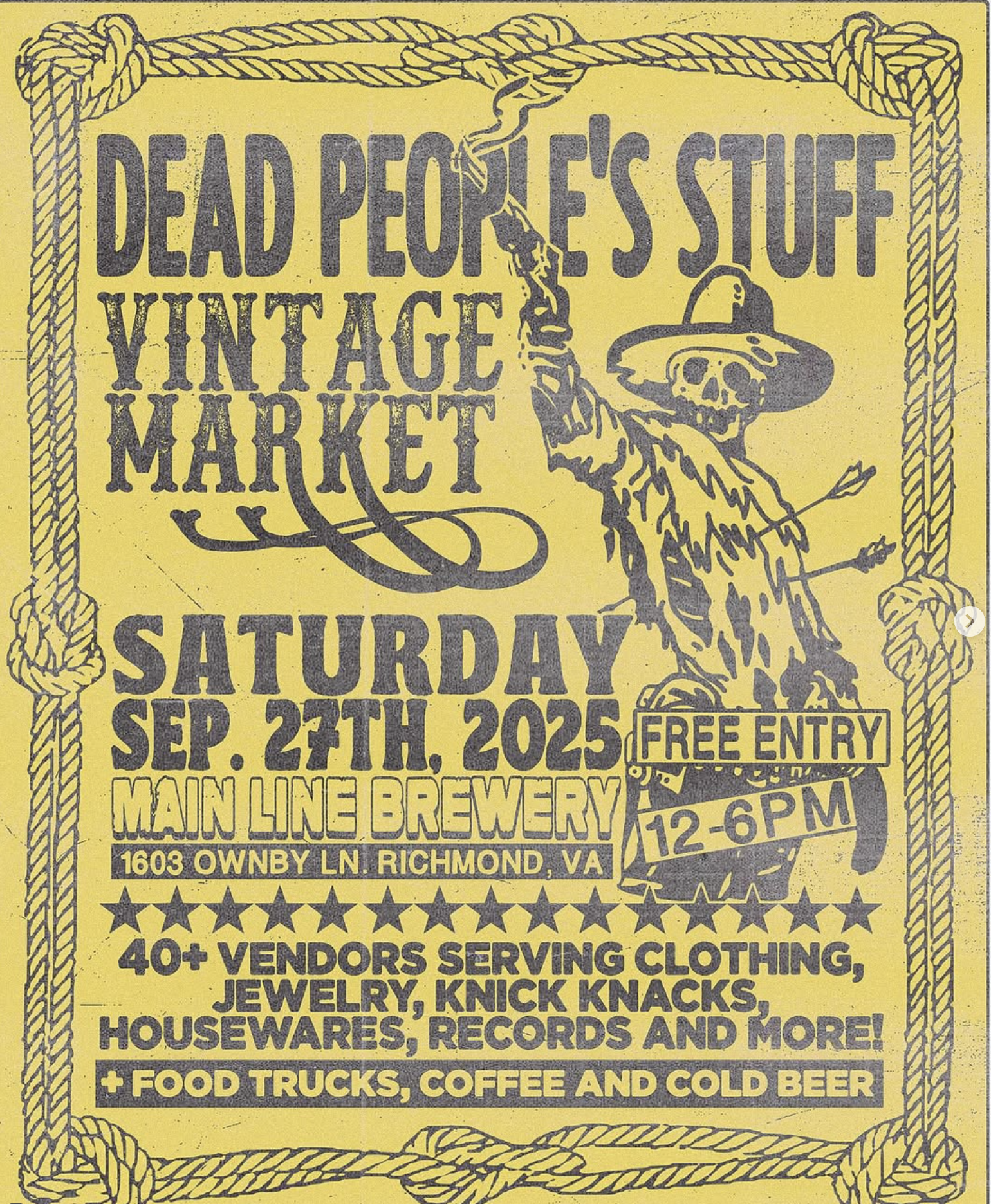 dead people's stuff vintage market