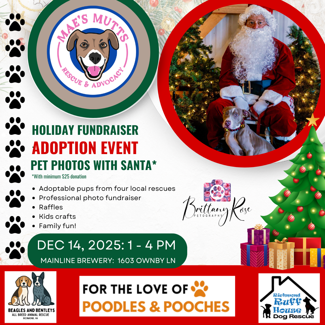 Mae’s mutts holiday event