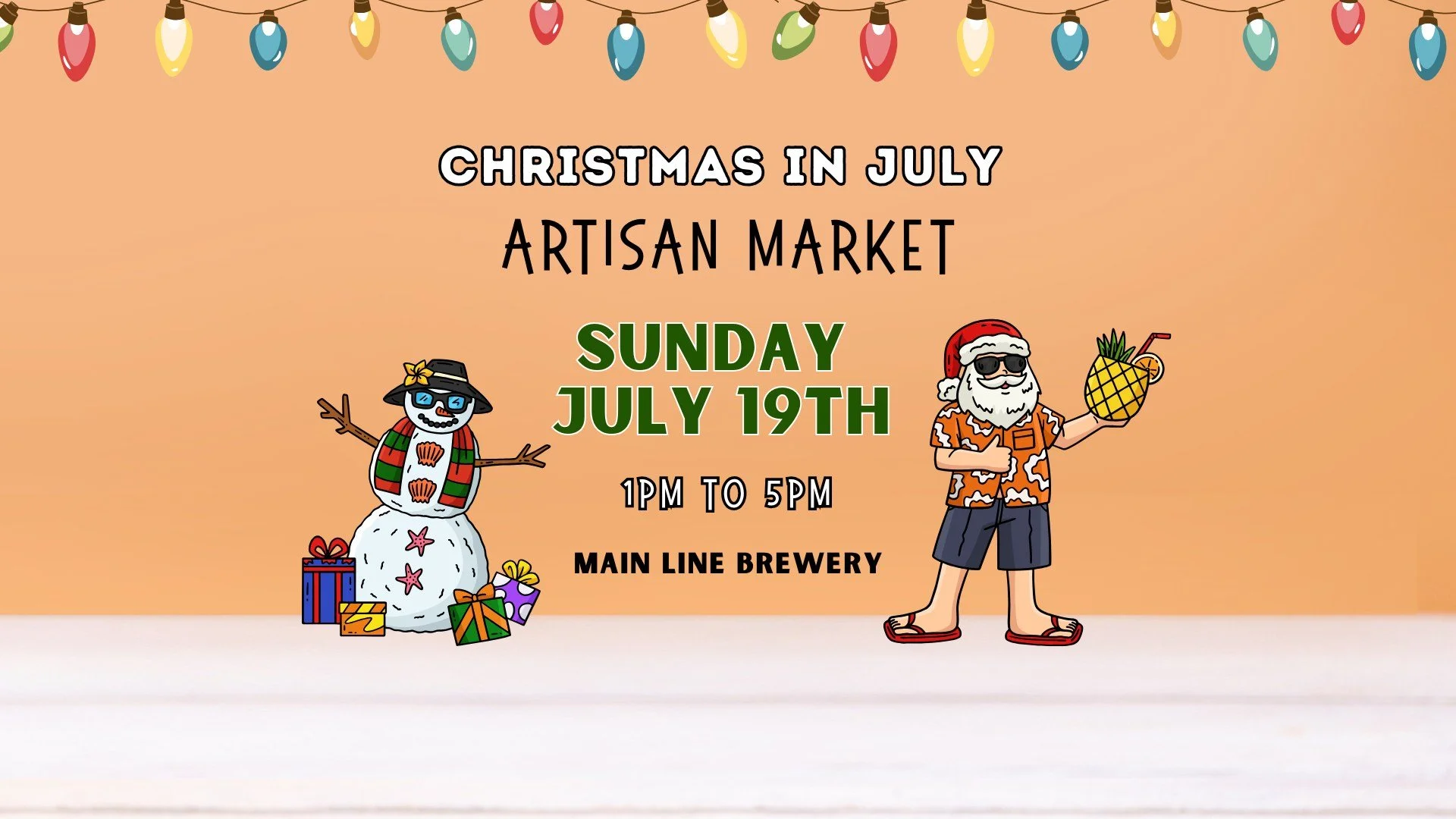 Christmas in July Artisan Market
