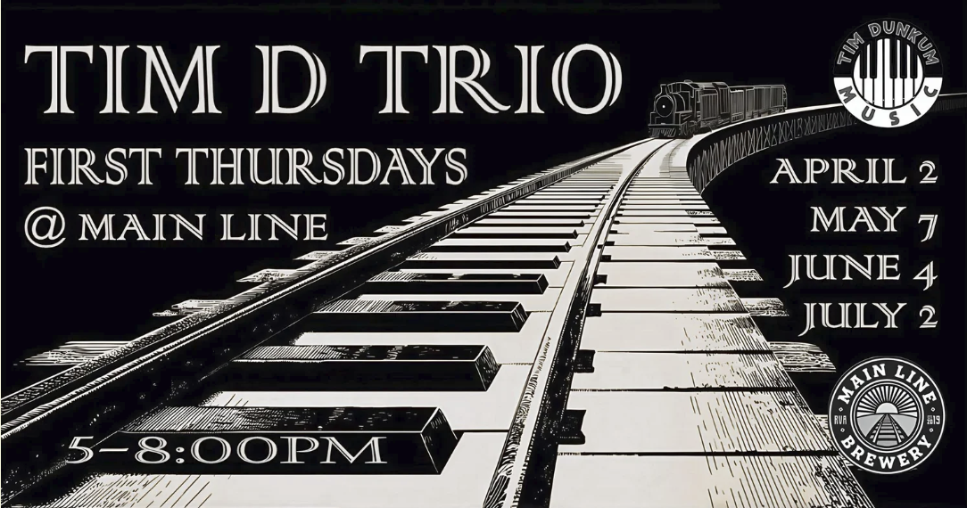 First Thursdays with Tim Dunkum trio