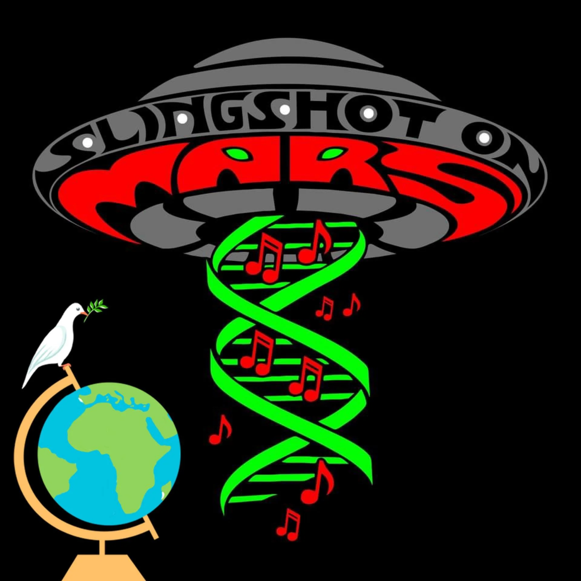 Slingshot on Mars