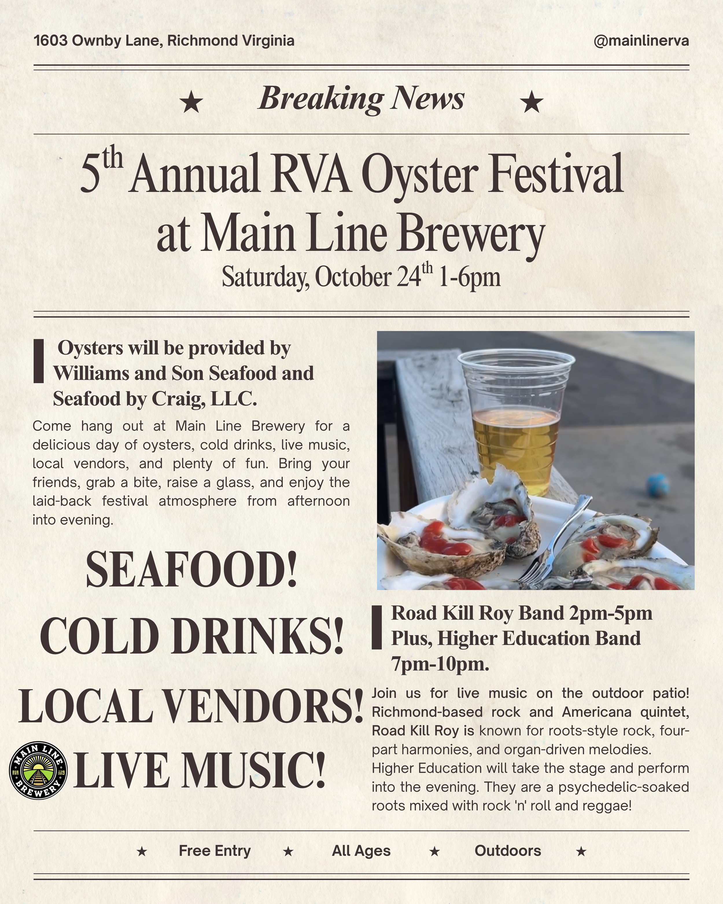 5th Annual Oyster Festival