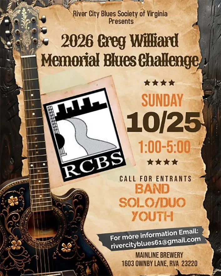 2026 Greg Willard Memorial Blues Challenge