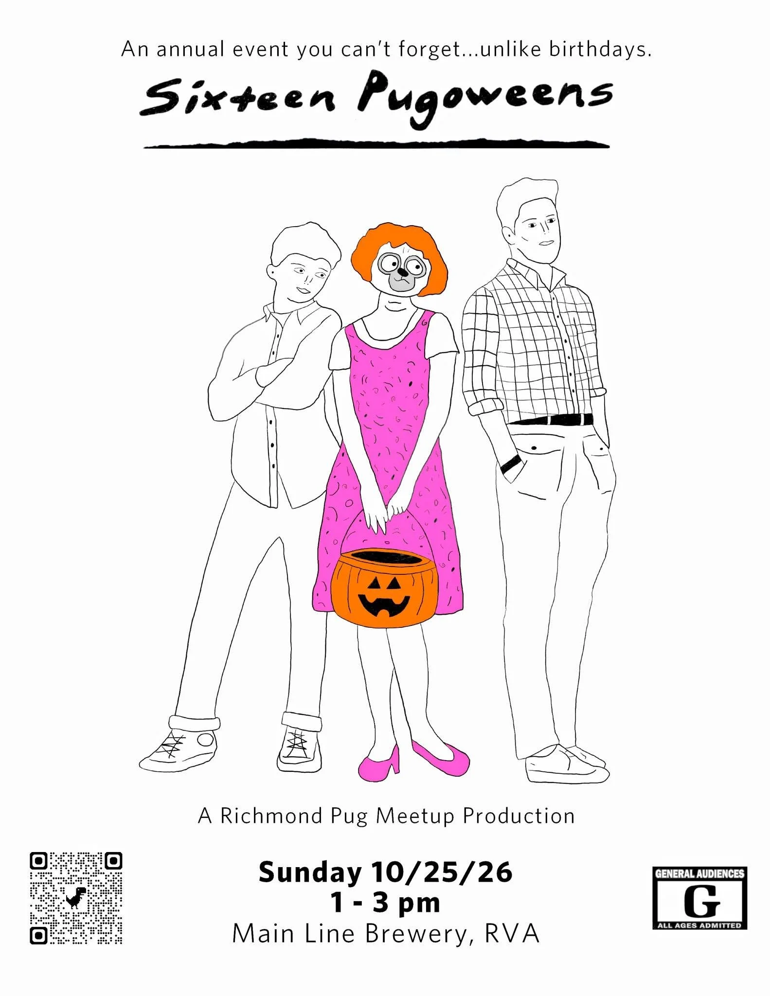 16th Annual Pug-O-Ween