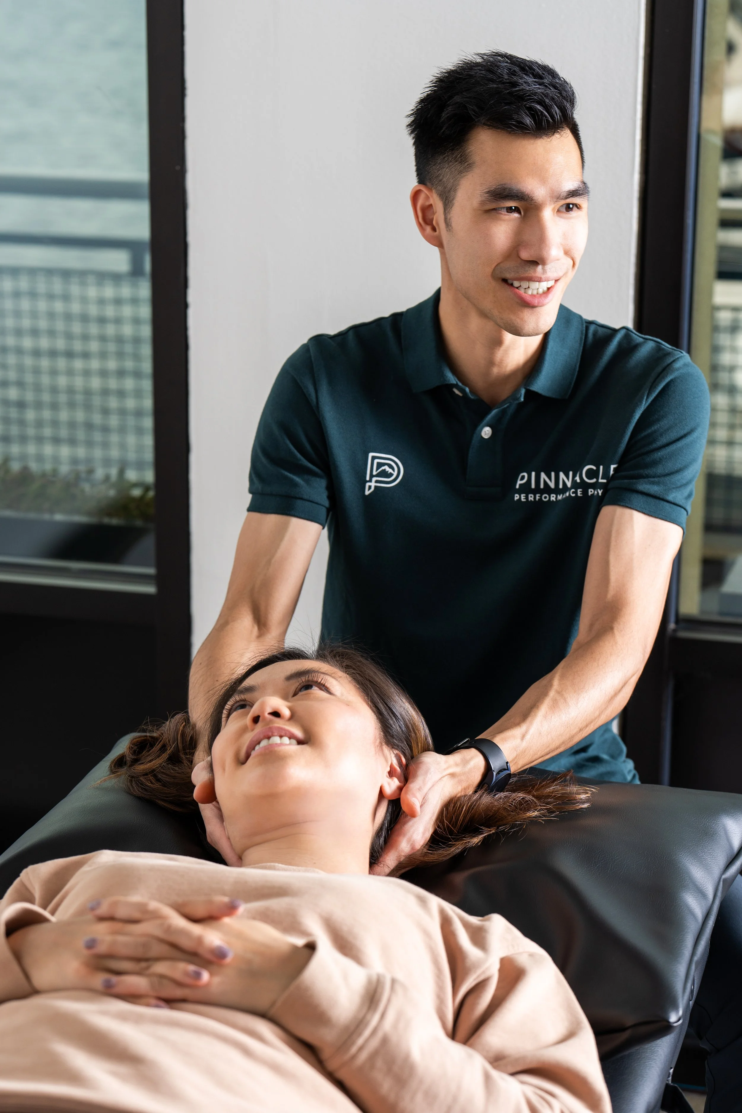 Dr. Chris Lee, physical therapist and founder of Pinnacle Performance Physio in Bellevue, Washington
