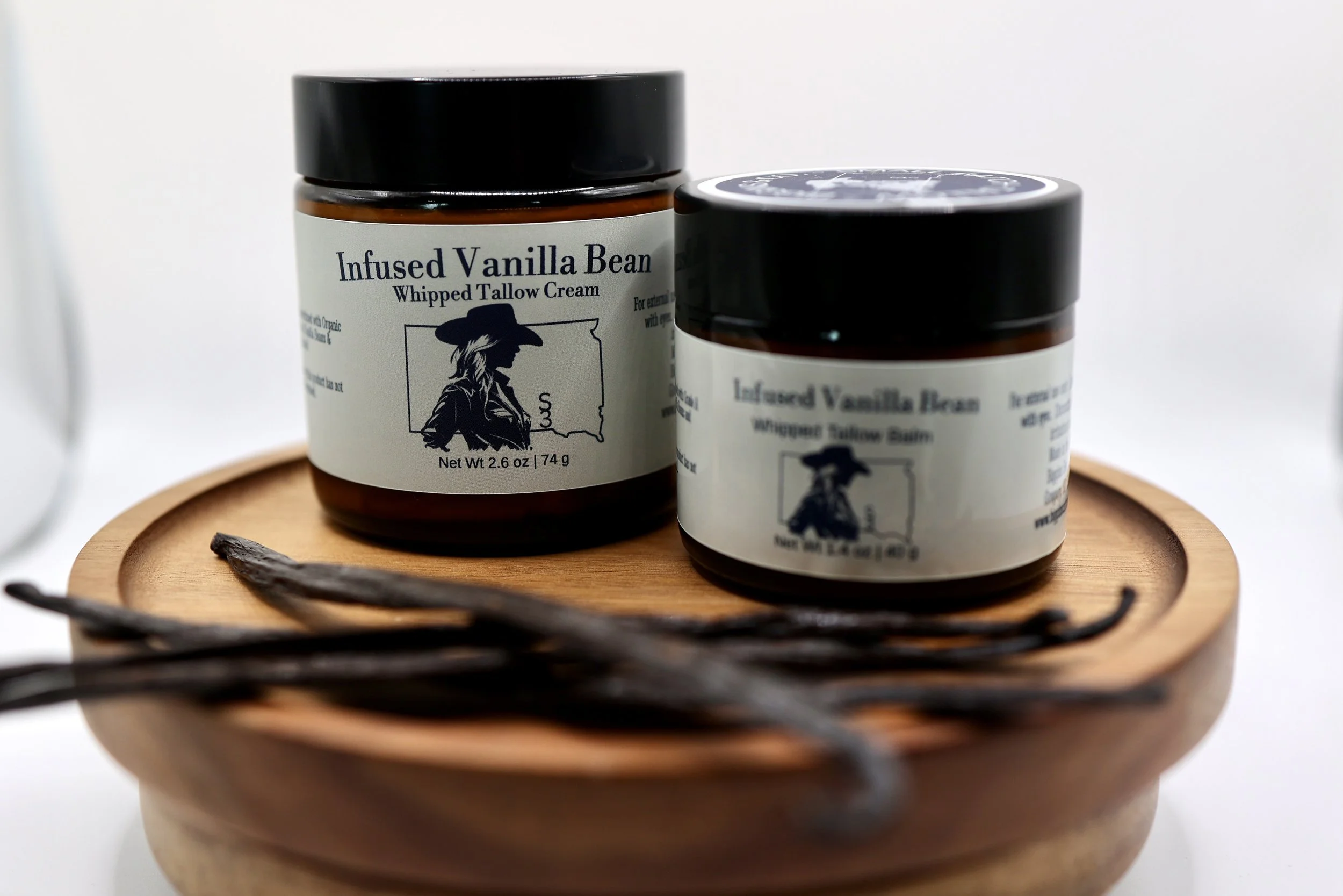 Infused Vanilla Bean Whipped Tallow Balm