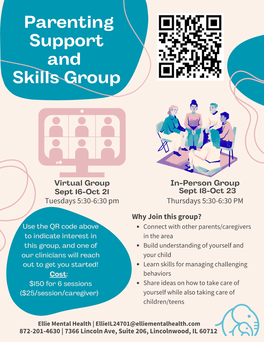 Parenting Support and Skills Group (Virtual)