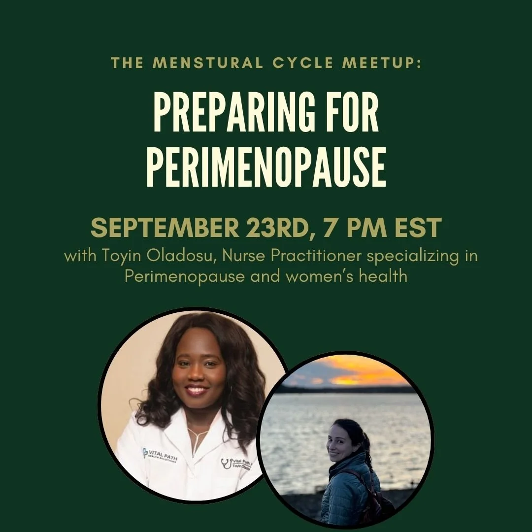 Preparing for Perimenopause