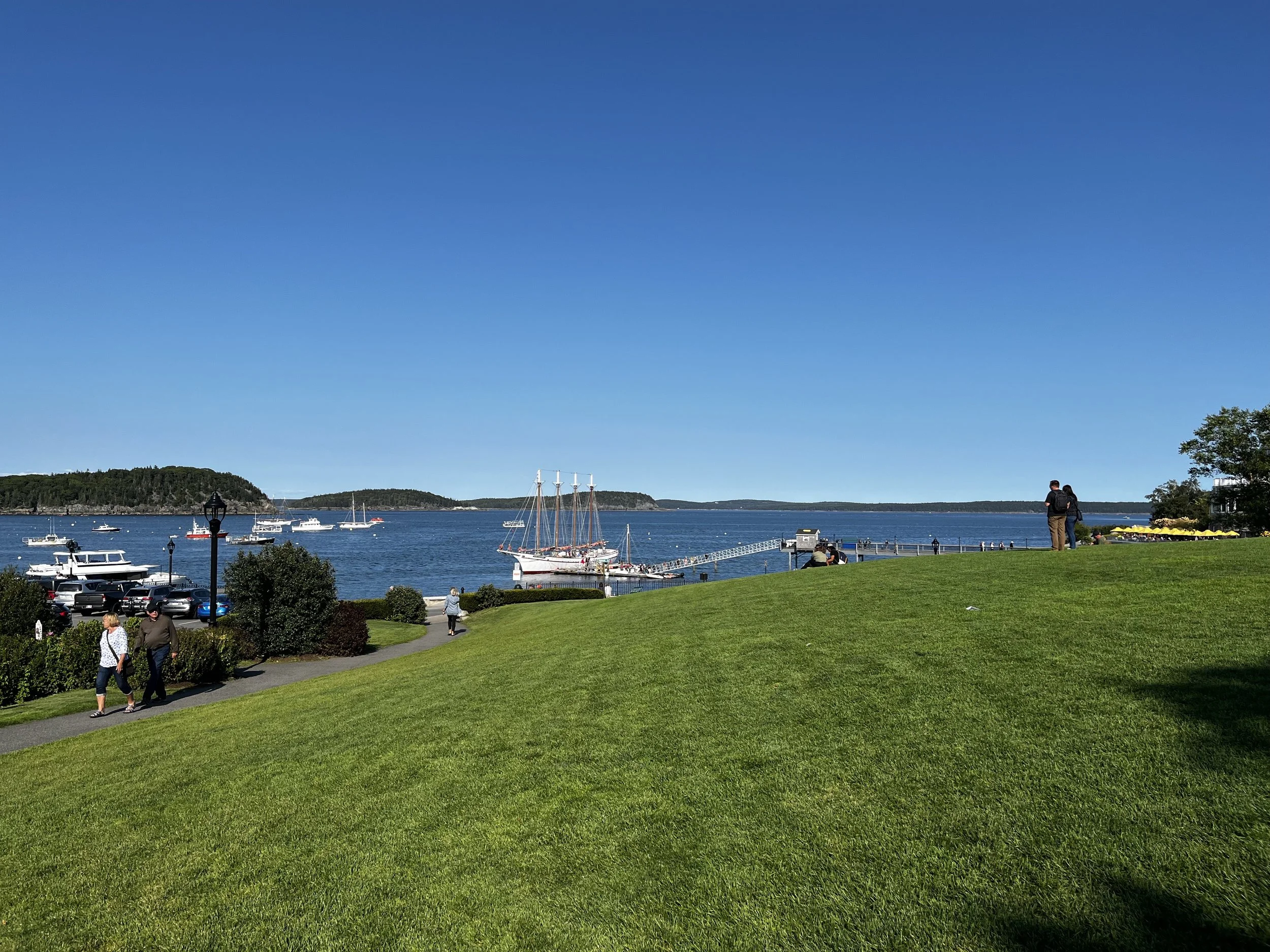 Bar Harbor, Maine:  Salt air and lobster rolls. No notes.