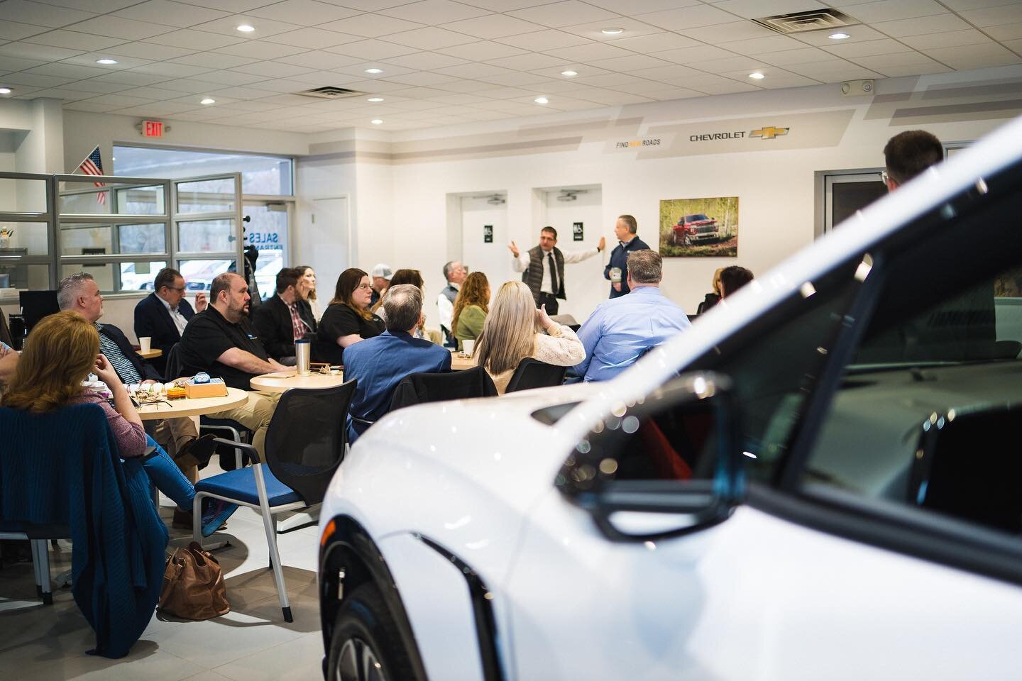 Another fantastic Coffee Club session hosted at @troyalanchevrolet in Slippery Rock, PA! We&rsquo;re grateful for their hospitality and for enlightening us on the future of EV&rsquo;s. Troy-Alan Chevrolet, a family-owned business since 1993, offers t