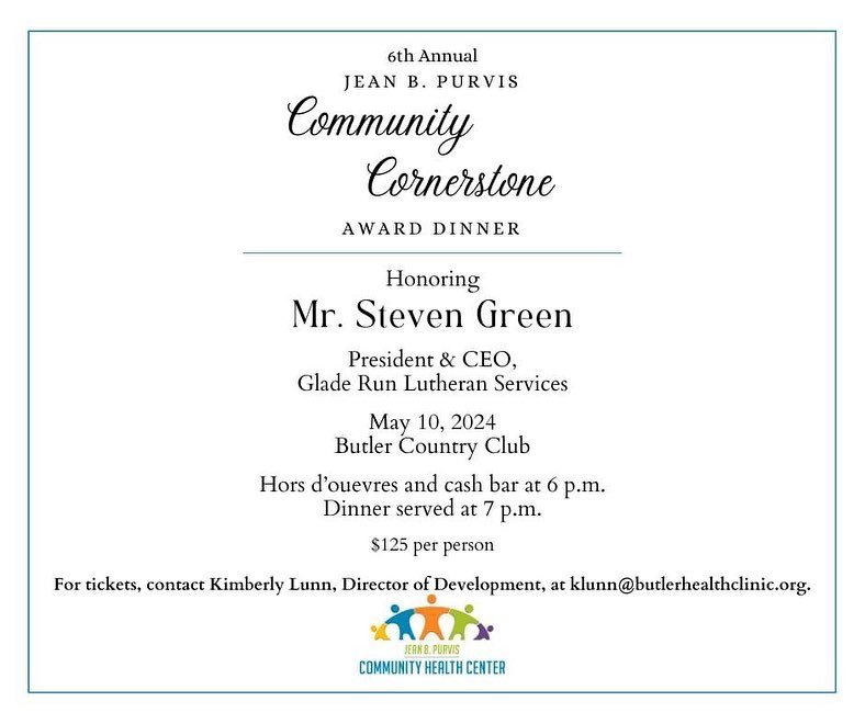 🎉👏 Join us in celebration! 🏆 Our very own Steven Green, President/CEO of Glade Run Lutheran Services - Glade Run, has been honored with the prestigious 2024 Jean B. Purvis Community Cornerstone Award! 🌟 This award recognizes Steven&rsquo;s outsta