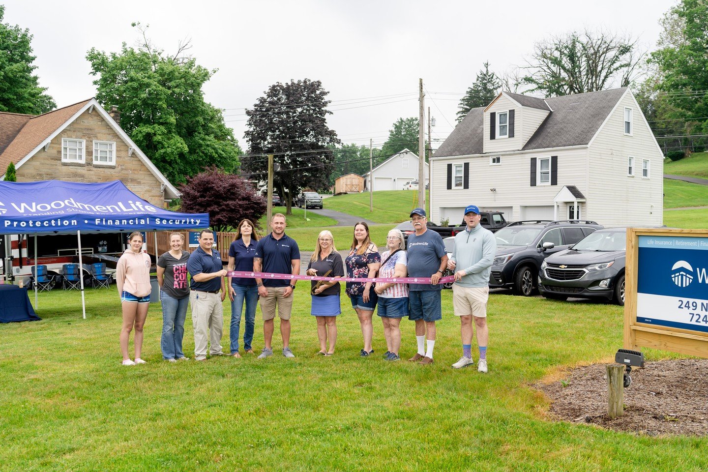 🎉 A huge thank you to everyone who joined us for the @WoodmenLife Ribbon Cutting! It was a fantastic day celebrating this milestone with great food, great people, and a warm welcome to the community. 🌭🍝 Congratulations to WoodmenLife on this excit