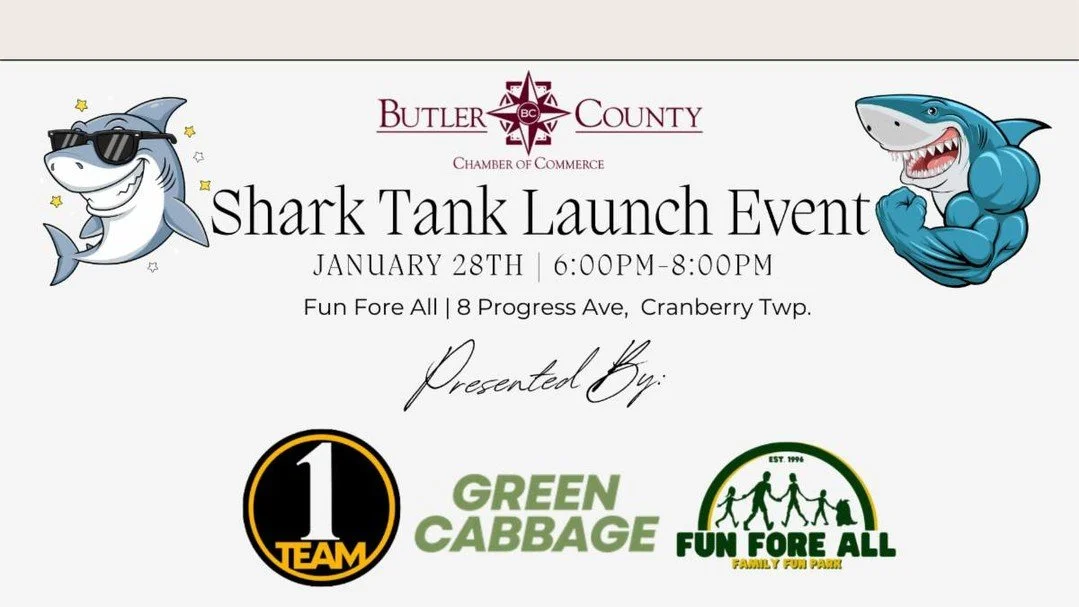 🎉 Happy New Year, Butler County! 🎉 📅 January events are now live &mdash; including two NEW opportunities to grow your business 🦈🚀