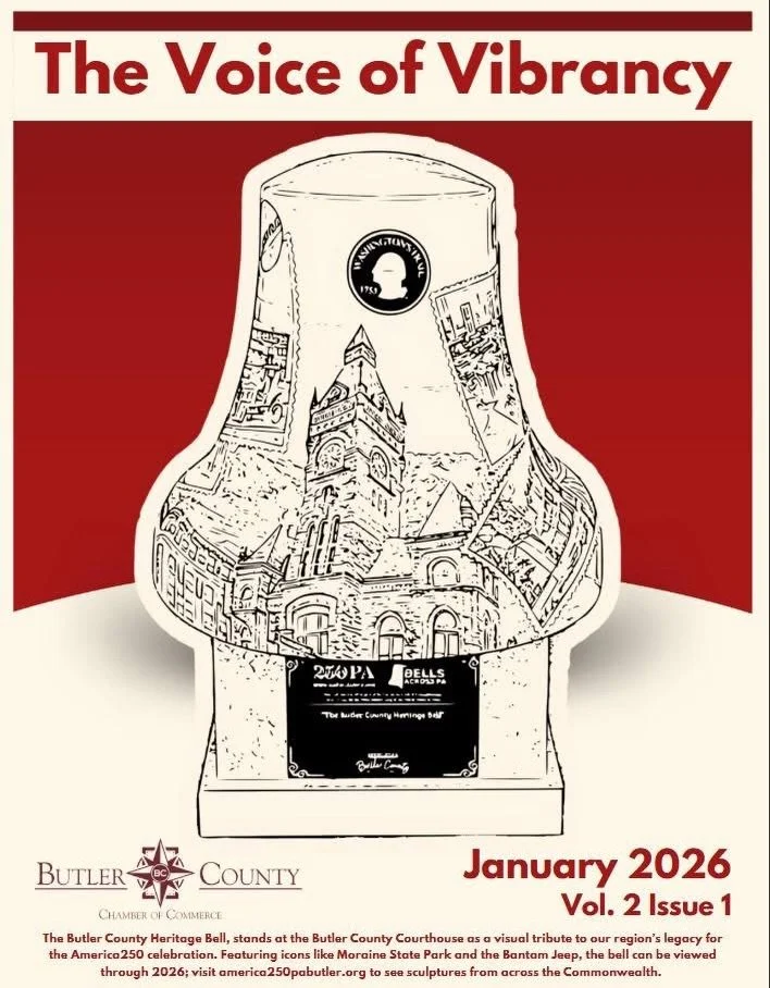 🗞️✨ It&rsquo;s here! ✨🗞️

Our first issue of Volume 2 of The Voice of Vibrancy&mdash;our monthly newsletter&mdash;is officially live! 🎉

Packed with good news from our members and the Butler County community, a welcome letter from our 2026 Chair, 