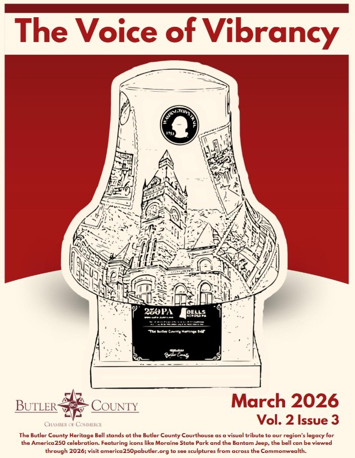 🌷✨ The latest edition of Voice of Vibrancy is here! ✨🌷

Our newest issue is packed with stories that highlight the people, organizations, businesses, and momentum helping move Butler County forward. 💼🚀❤️

Inside this edition, you&rsquo;ll find:

