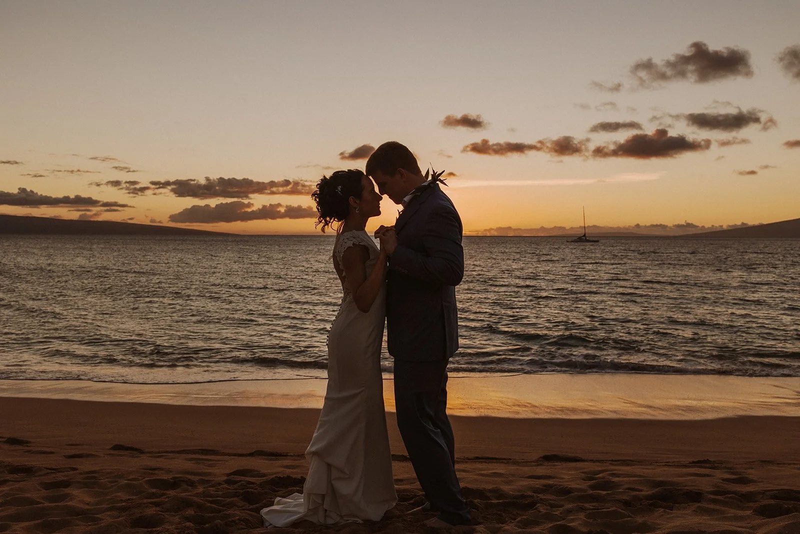 First Dance on the Lawn Overlooking the Ocean