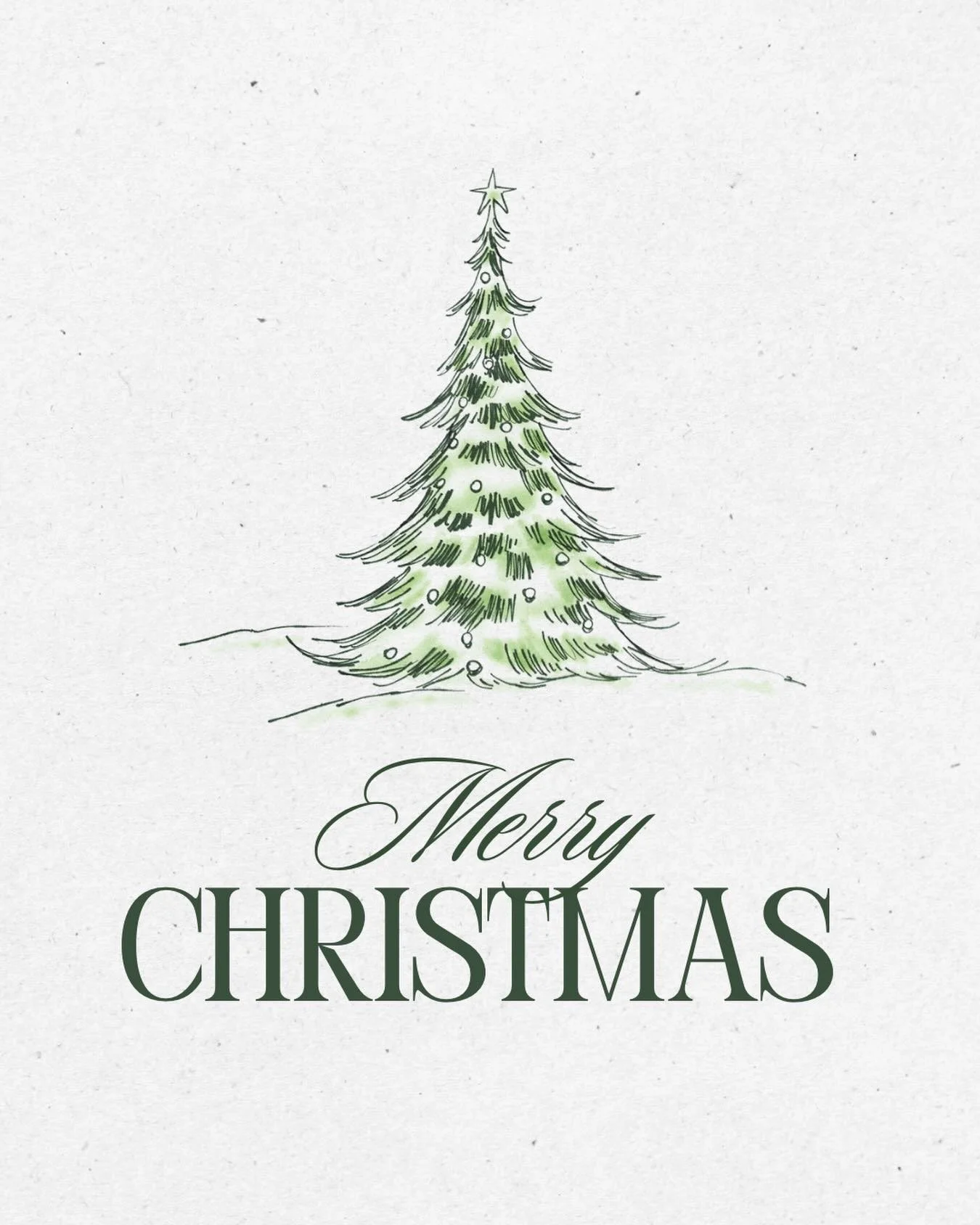 Merry Christmas everyone 🎅🎄

We hope you all have a snowy and happy holidays! 

Lots of love from your favourite ladies at Cove Studios