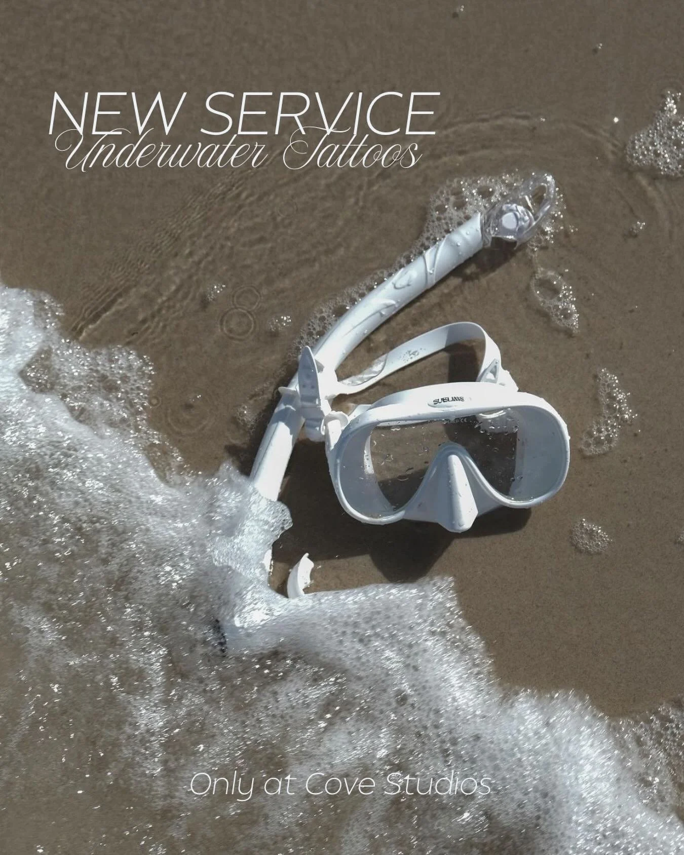 🌊 NEW SERVICE ALERT! 🌊

In true Cove fashion we&rsquo;re taking things to the next level&hellip;

Introducing UNDERWATER TATTOOS 🐠

Benefits include:
&bull; Extra hydration 💧
&bull; Smoother lines (not guaranteed)
&bull; Occasional eye contact wi