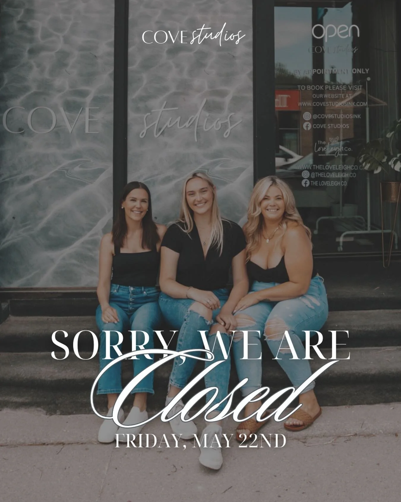 ‼️ We are closed today - Friday, May 22nd‼️

There will be no walk-in piercings today as I am working out of town. We will back to our regular Friday schedule next week, May 29th.