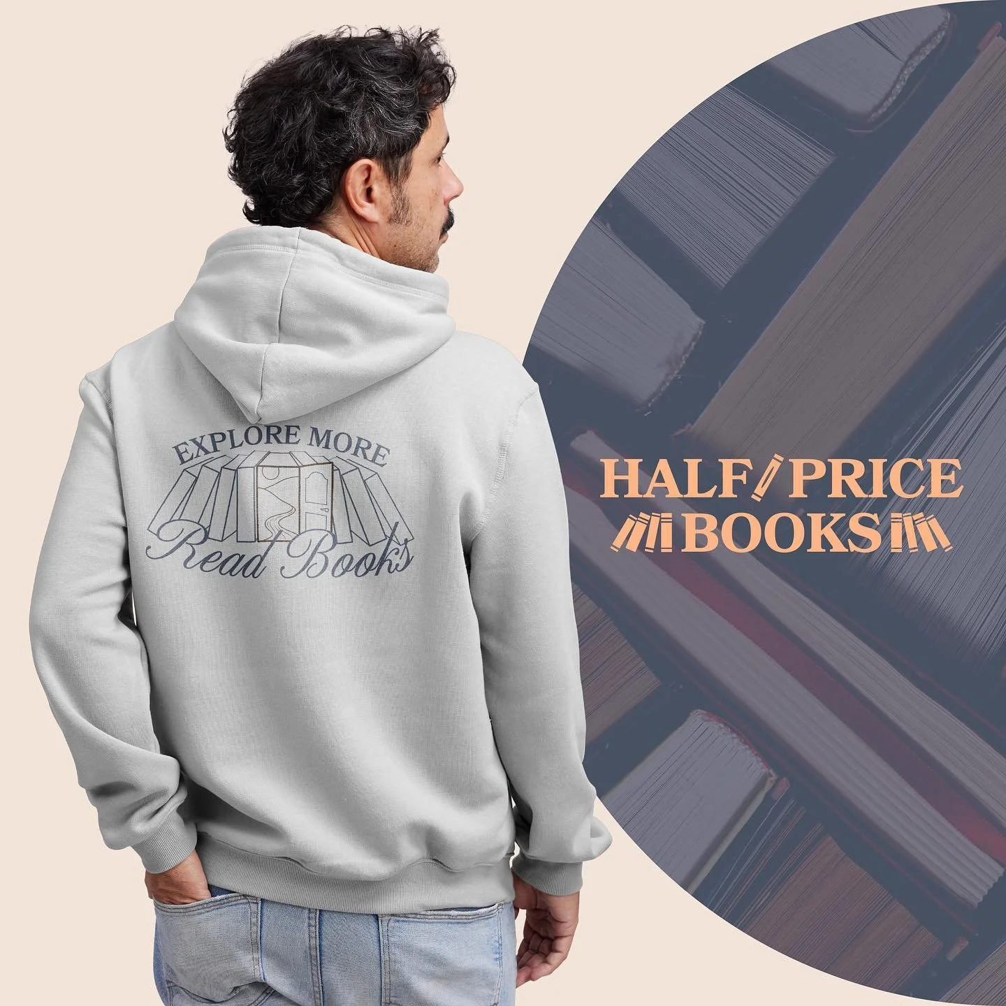 hi, long time no post! this is a final project from school last semester, a mock rebranding project for an imaginary or existing business. in this case, i chose an existing business &mdash; @halfpricebooks ! i had a great time working on this one :)
