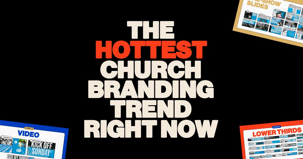 The Hottest Church Branding Trend Right Now