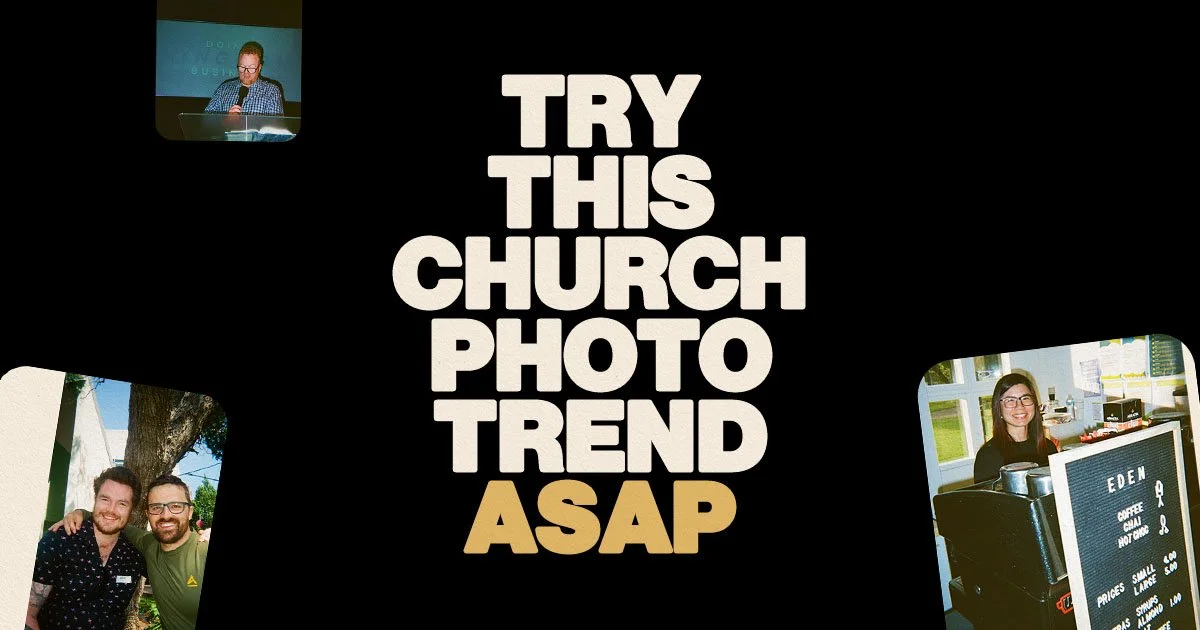 Try This Church Photo Trend ASAP
