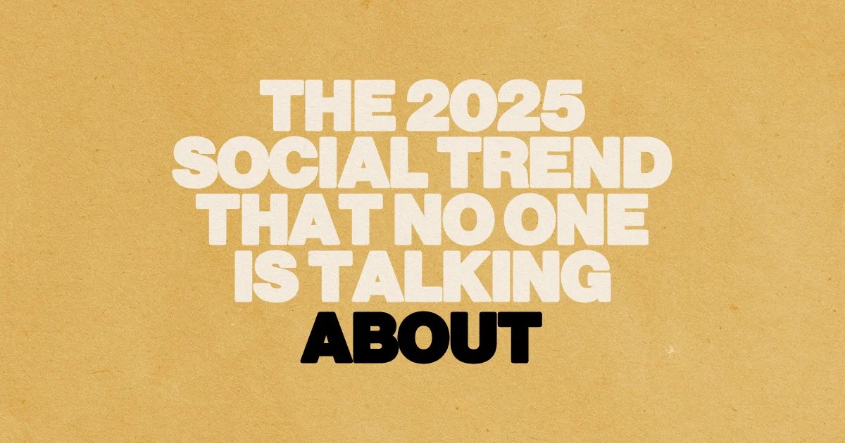 The 2025 Church Social Media Trend No One’s Talking About