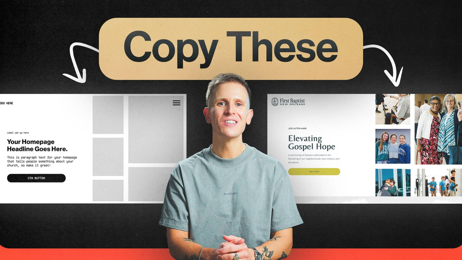 The Church Website Homepage Formula