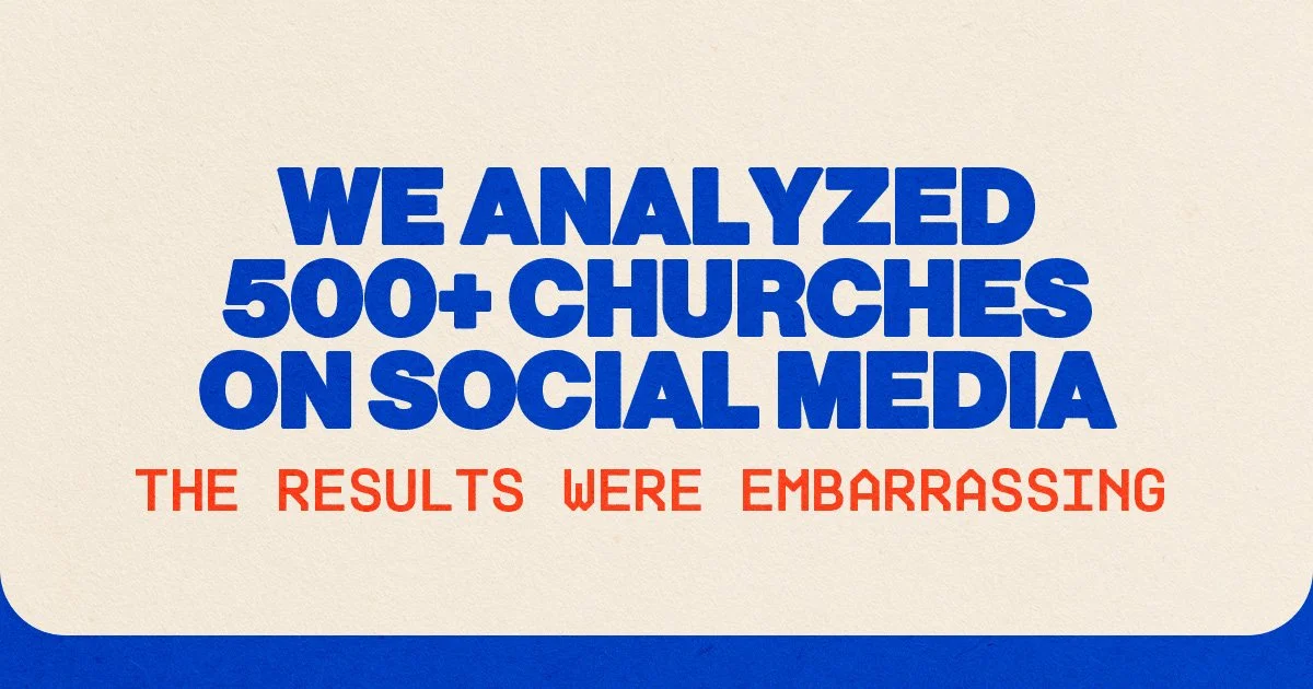 We Analyzed 500+ Churches On Social Media