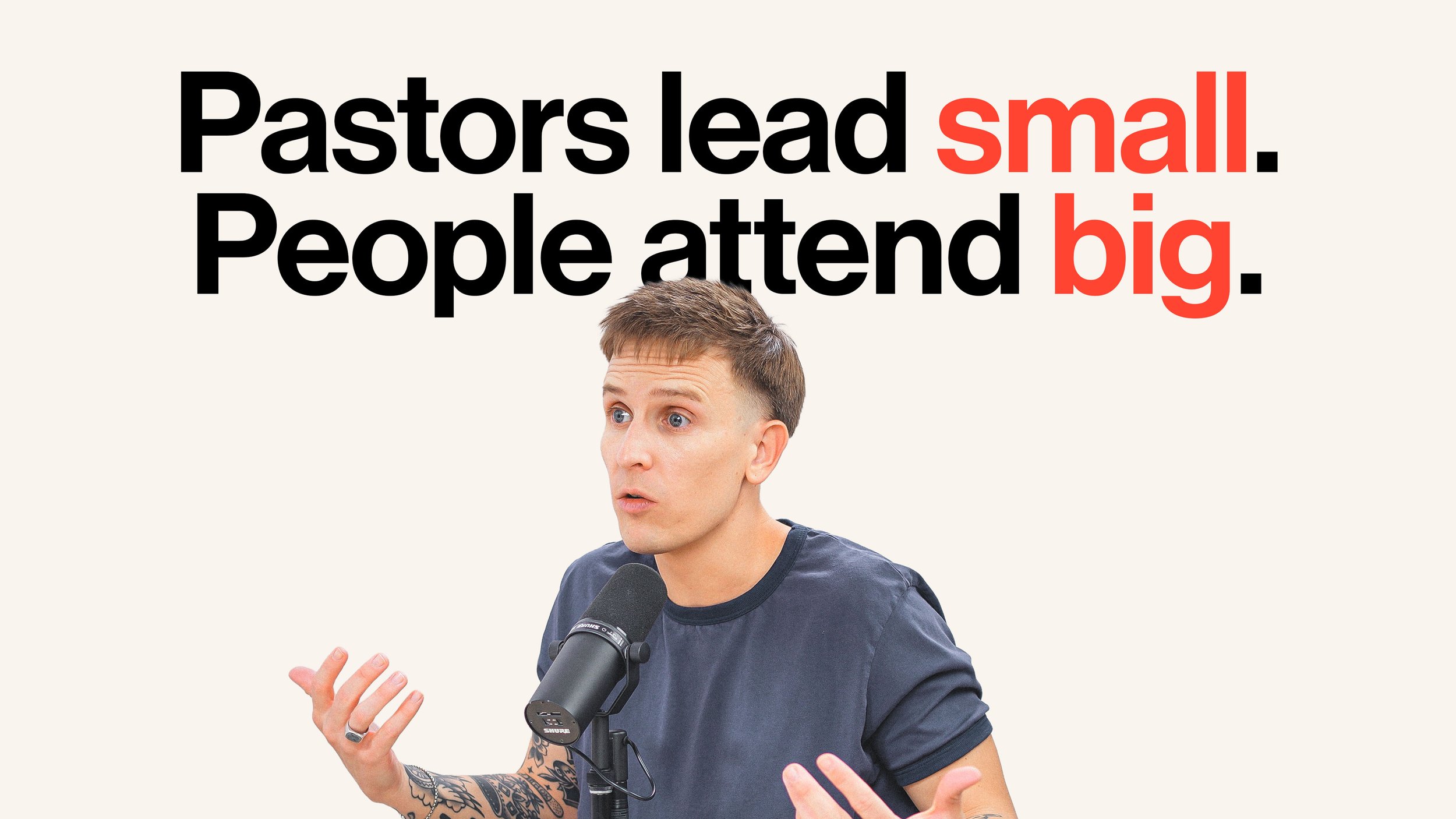 Most Pastors Lead Small Churches. Most People Don’t Attend One.