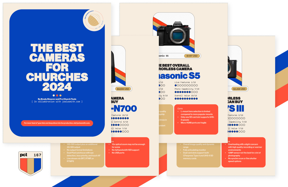 Best Church Cameras Catalog 2024 — Pro Church Tools