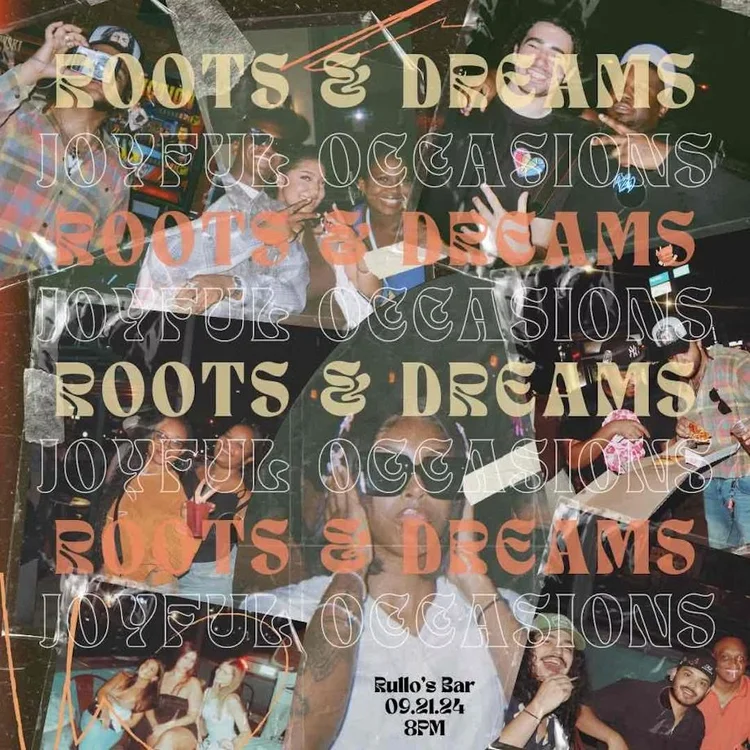 Roots & Dreams Celebration Flyer