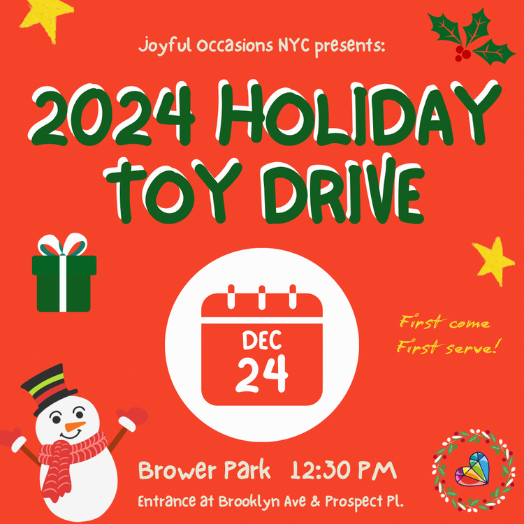 Holiday Toy Drive Flyer