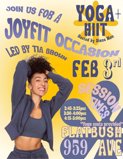 Joyfit Occasions Flyer