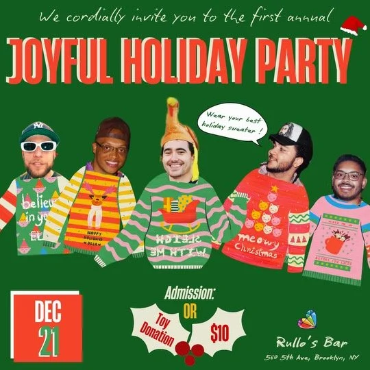 Joyful Holiday Party Flyer