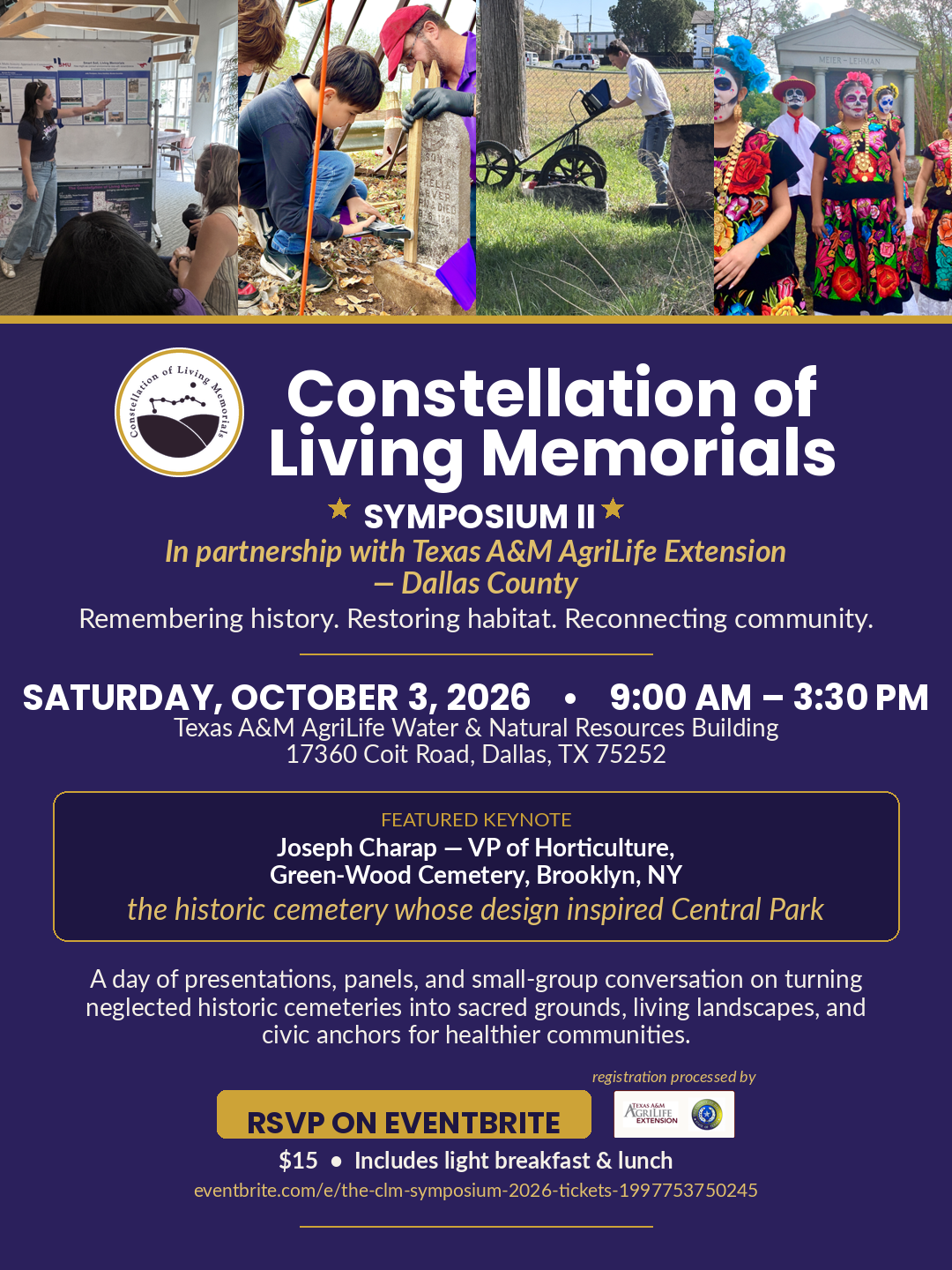 Constellation of Living Memorials Symposium