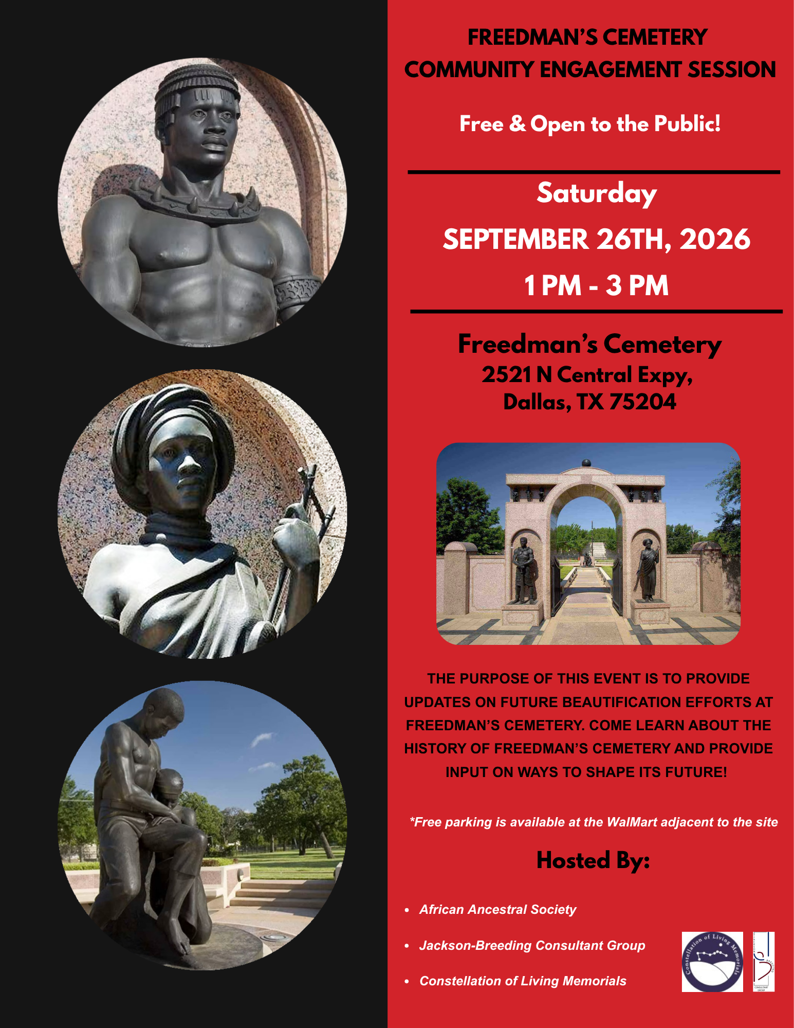 Freedman's Cemetery Community Engagement Session