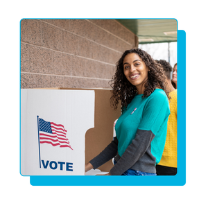 workers or employees at the poll