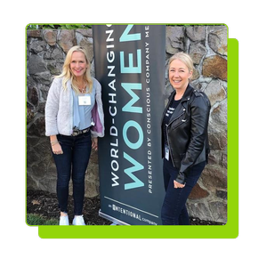 michelle and susan founders of HigherRing