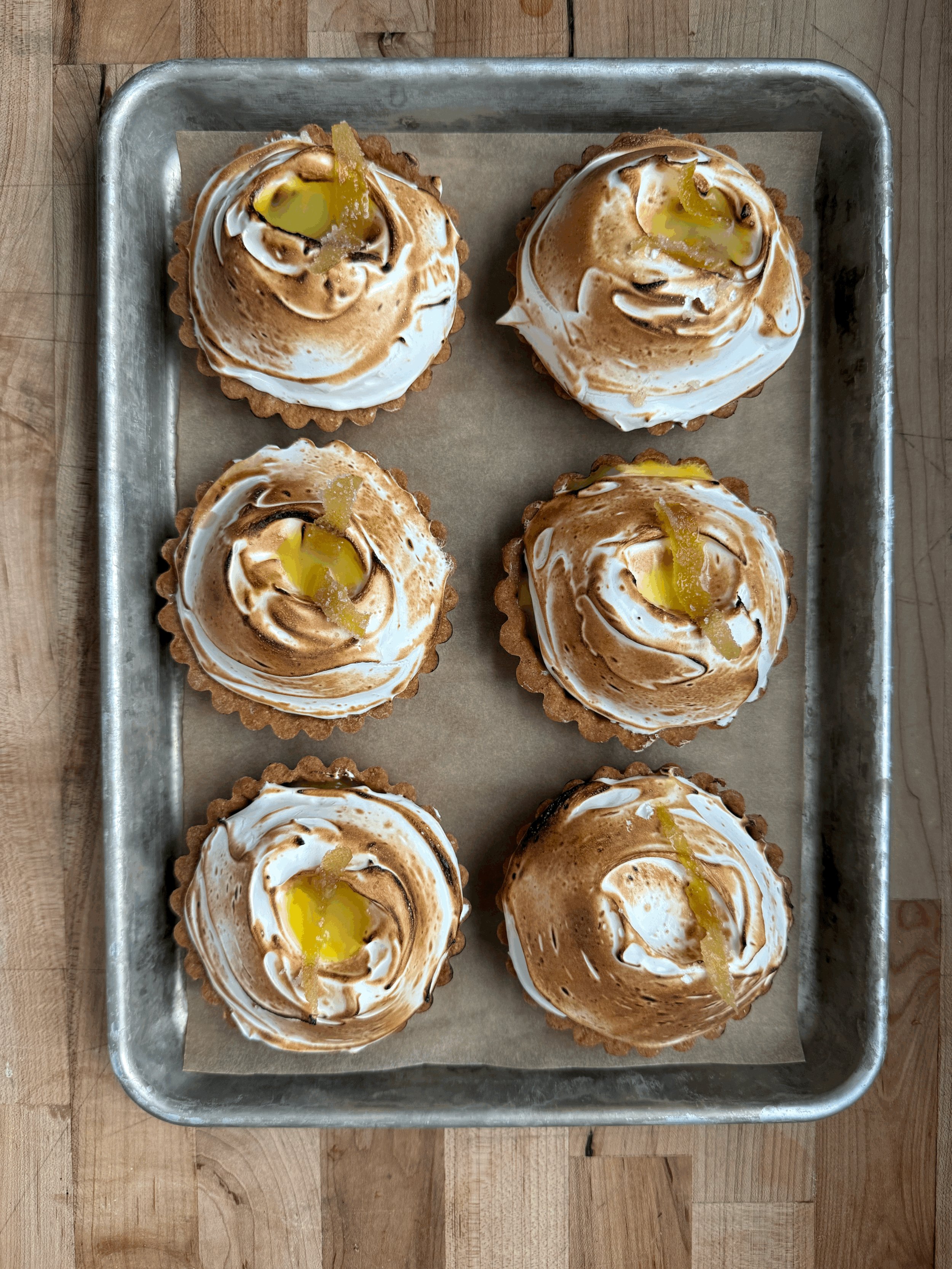 Lemon meringue tarts