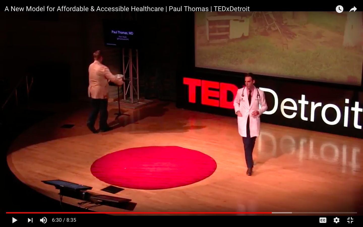 Paul Thomas MD YouTube TEDxDetroit Still 02.png