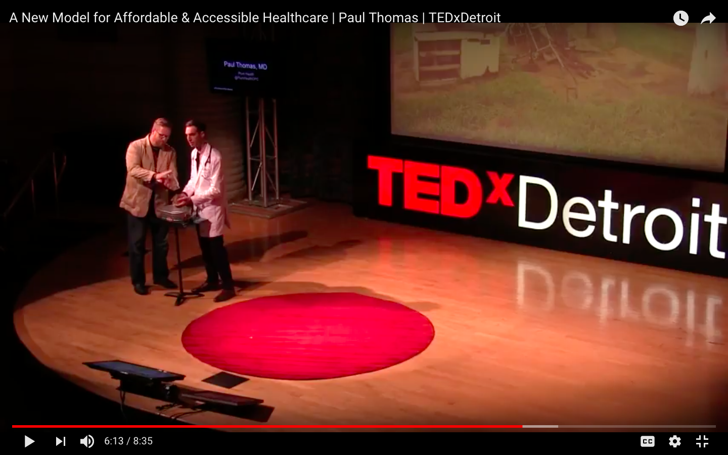 Paul Thomas MD YouTube TEDxDetroit Still 01.png