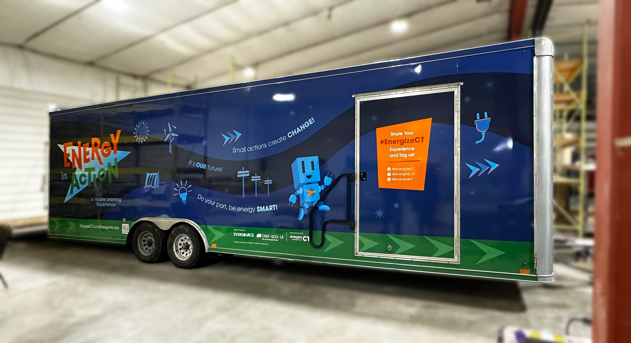 Energy in Action Mobile Interactive Exhibit