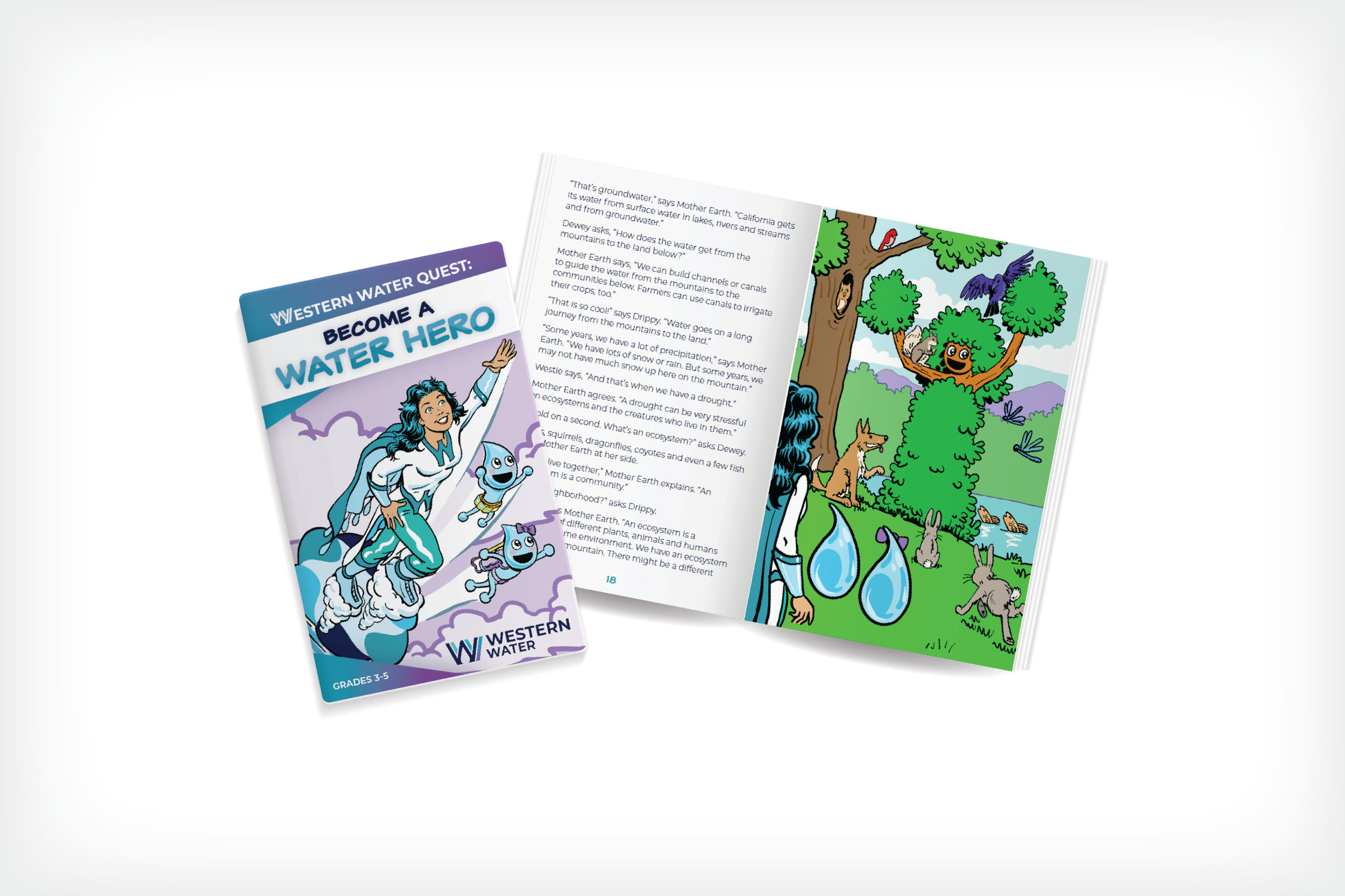 Western Water Quest: Become a Water Hero, grades 3-5 version