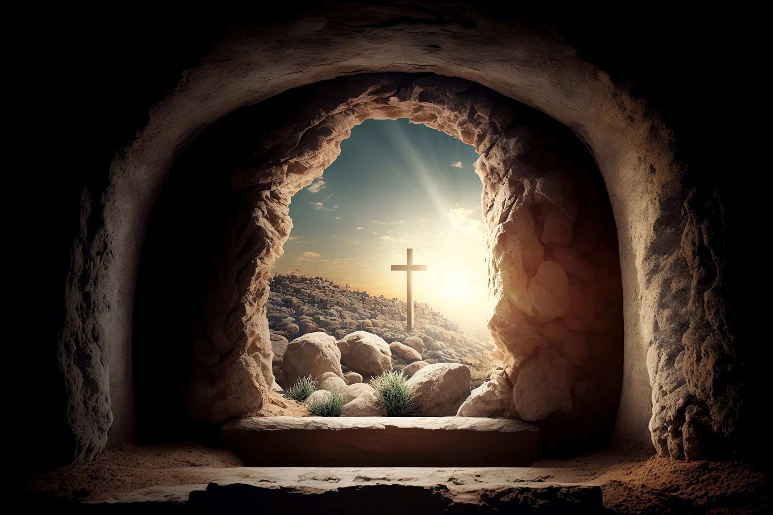 The Risen Christ walks with and for us. He is our HOPE.